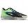 Puma Herren Basketballschuhe DAGGER, Größe 45 in Grau PUMA Black-Bright Aqua-Green Glare