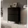 Selsey Highboard 100 cm Schwarz