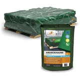 RAIN EXO RAINEXO® Palettenrahmen Abdeckhaube | Abdeckplane + Zugang Grün | 125 x 85 x 30 cm | Wasserdicht, Frost & UV-beständig