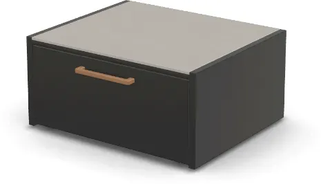 Brabura CT 80 Kamado Modul - Pietra Di Luna / Anthrazit / Holzgriff