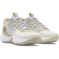 Under Armour Lockdown 6 white/silt/metallic gold 43