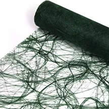 DecoHomeTextil Heimtextilmanufaktur DecoHomeTextil Deco Netz Tischläufer Tischband Dekoration Deko Dunkelgrün 30 cm x 25 Meter