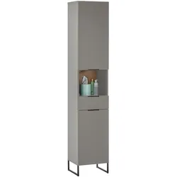 Hochschrank Denver Dekor Grau