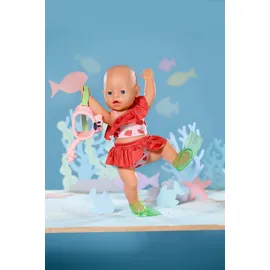 BABY BORN Puppen Accessoires-Set Schnorchel-Set rot