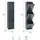 ARREGUI Basic CR304-B Mülltrennsystem aus Stahl | 3 Fächer Mülleimer für die Küche | 3 Fach Abfalleimer | 3x17L (51L) | Herausnehmbare Inneneimer + Griff | Recycling Schrank | Mülltrennung | anthrazit