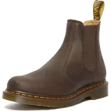Dr. Martens 2976 Yellow Stitch Crazy Horse dark brown 36