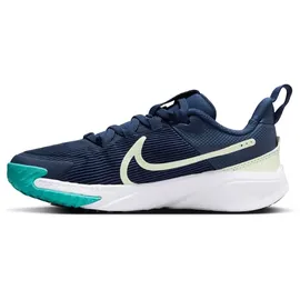 Nike Star Runner 4 Kinder Midnight Navy / Volt Tint-Dusty Cactus 29,5