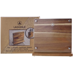 Laguiole Frankreich Messerblock Laguiole - Messerblock - Empty Wooden & Glass Block (1tlg)