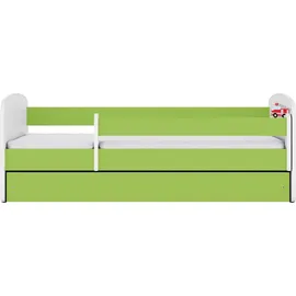 raumhirsch furniture Kinderbett Raumhirsch 80 x 180 cm Holzwerkstoff grün