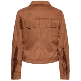 Queen Kerosin Western-Jacke braun S