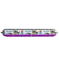 BF Petfood Frischfleisch Wurst Huhn mit Ente Hundefutter (800 g) 800 g