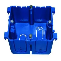 1St. Protec.class PBRED 80 Geräteeinbaudose Deckelverrastung blau