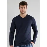Götzburg Pyjamaoberteil New York Blau XXL
