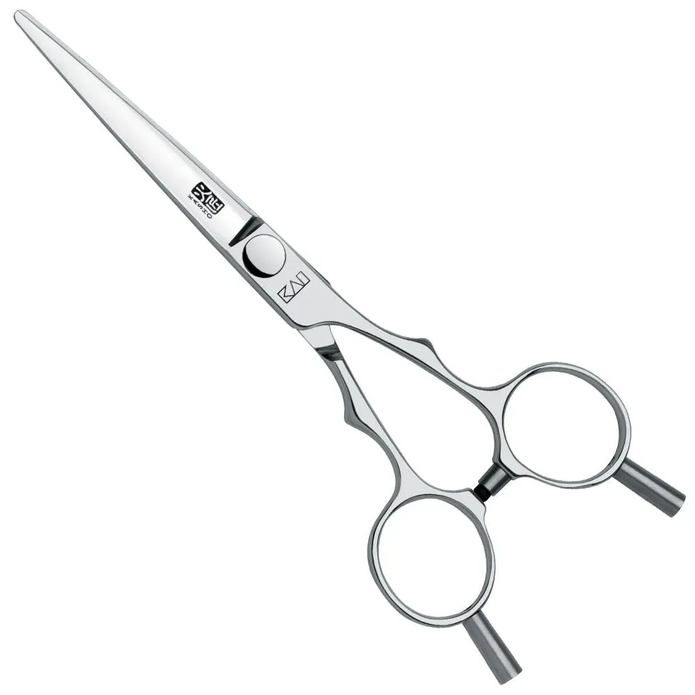 Kasho Silver Haarschneideschere 6,0 Zoll Gerade