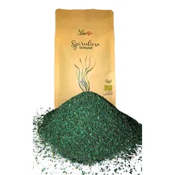 Spirulina-Streusel angebaut in Deutschland - bio & roh (1kg)