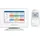 HONEYWELL HOME Evohome Apartment Plus Smart Wi-Fi Zentrales Bediengerät 1 St. Weiß