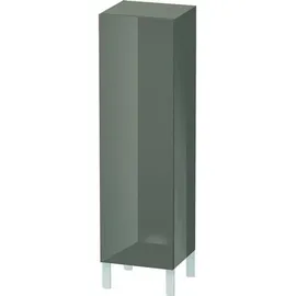 Duravit L-Cube Halbhochschrank individual, Tür links, flannel grey hochglanz