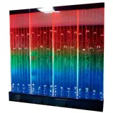 JVmoebel Trennwandplatten Wandpaneel mit Wasserblasen LED Wasserwand Wasser Wand Led Trennwand, Made in Europa beige
