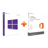 Microsoft Windows 10 Professional + Office 2016 Home and Business (Bundle)