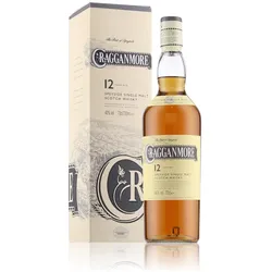 Cragganmore 12 Years Whisky 40% Vol. 0,7l in Geschenkbox