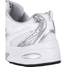 New Balance 530 White/Silver Metallic 44