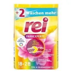 Rei Farbexperte 20 Wäschen, Pulver 4013162028238 , 900 g - Packung