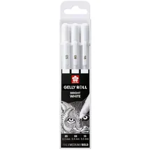 Sakura Gelly Roll Gelstifte-Set 3 St. Weiß