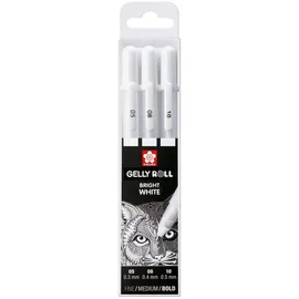 Sakura Gelly Roll Gelstifte-Set 3 St. Weiß