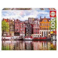 Educa Puzzle 9218458 - Dancing houses - 1000 Teile Puzzle