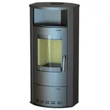 THERMIA Kaminofen »Dortmund«, grau, Stahl, 7 kW, Dauerbrand geeignet