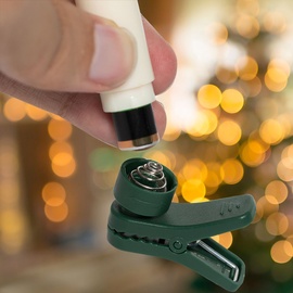 monzana LED Weihnachtsbaumkerzen 30er-Set Mehrfarbig mit Batterien