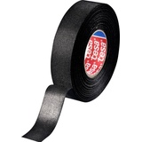 Tesa 51025-00002-10 Gewebeklebeband Schwarz (L x B) 25m x 19mm 1St.