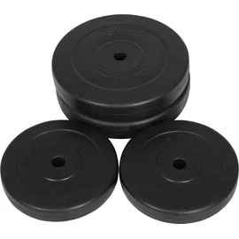 GYRONETICS E-Series Hantelscheiben-Set, M 25mm 30 kg SCHWARZ|SCHWARZ|SCHWARZ 30kg