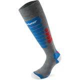 Lenz Skiing 3.0 Funktionssocken Grey/Red/Blue 42-44