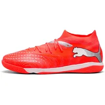 Puma Future 9 Match IT Indoor Erwachsene glowing red/puma white/puma black/puma silver 42