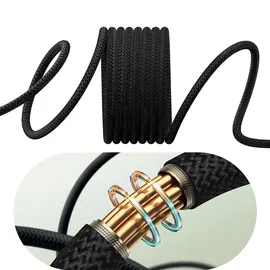 Baseus Tungsten Gold magnetisches USB-C 100W 1m, Schwarz