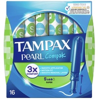 Tampax Pearl Compak Super Tampon 16 Stück(e)