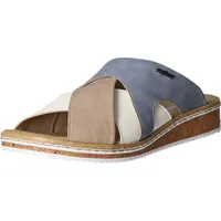 Rieker V368390 V36 für Damen, blau, 37 EU