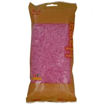 ToyMax Hama Midi Bügelperlen 6000 Stück Transparent-Pink