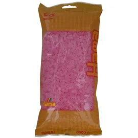 ToyMax Hama Midi Bügelperlen 6000 Stück Transparent-Pink