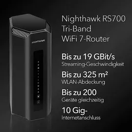 Netgear Nighthawk RS700 WiFi 7 Tri-Band Router