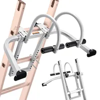 Vevor Leiterstabilisator, 2-in-1-Abstandshalterhaken für Verlängerungswandleitern, Zubehör für Dachfirstleitern horizontal/vertikal,