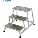 KRAUSE STABILO Montagetritt 3 Stufen - Alu-Tritt - Art-Nr: 805034