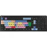 LogicKeyboard LKB-MCOM4-A2PC-DE Tastatur USB QWERTZ Schwarz DE Kabelgebunden), Tastatur, Schwarz