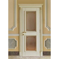 JVmoebel Zimmertür, Tür + Zarge Innentüren Barock Maßanfertigung Klassische Holz Türen weiß
