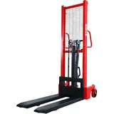 Stier Hydraulik-Stapler 1000kg Traglast, 1600mm Hubhöhe mit Einfach-Mast