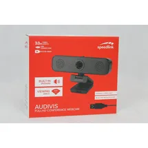 Speedlink Audivis Full HD Webcam Schwarz