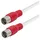 Maxtrack SAT Anschlusskabel 1x F-Stecker 1,50 m Weiß
