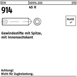 F. REYHER Nchfg. GmbH & Co. KG Gewindestift DIN 914 M6 x 8 1000 Stück