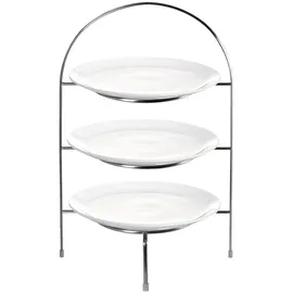 Asa Selection 3-stöckige Etagere A Table Metall Silber Chrom